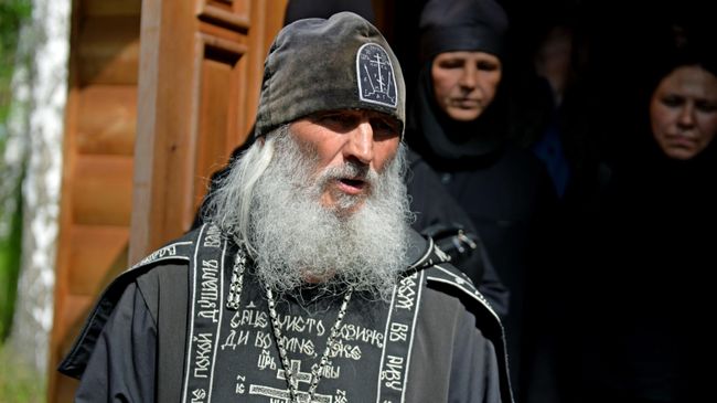 Схиигумен Сергий в Среднеуральском женском монастыре в Свердловской области Схиигумен Сергий в Среднеуральском женском монастыре в Свердловской области
