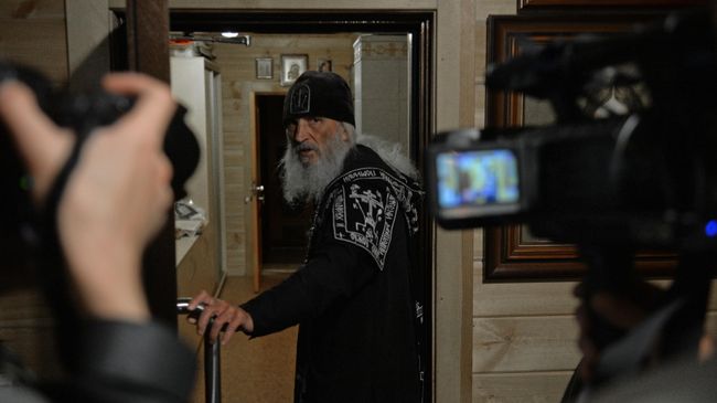 Схиигумен Сергий в Среднеуральском женском монастыре в Свердловской области