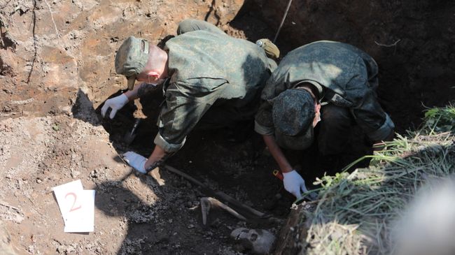 Место захоронения жертв концлагеря Моглино в Псковской области Место захоронения жертв концлагеря Моглино в Псковской области
