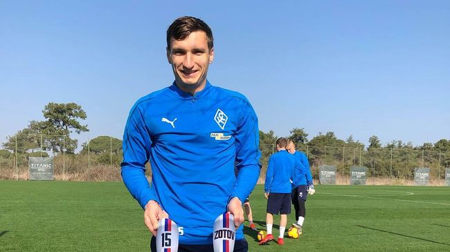 Защитник ФК Оренбург Георгий Зотов