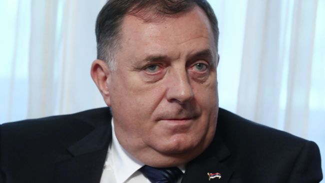 Член президентства Боснии и Герцеговины от сербского народа Милорад Доди во время встречи с министром иностранных дел РФ Сергеем Лавровым в Белграде Член президентства Боснии и Герцеговины от сербского народа Милорад Доди во время встречи с министром иностранных дел РФ Сергеем Лавровым в Белграде