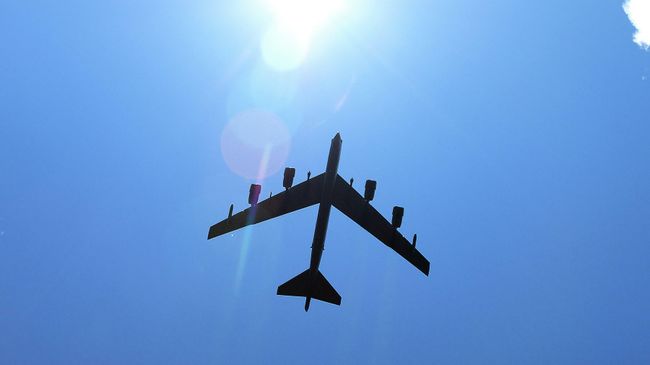 Американский стратегический бомбардировщик Boeing B-52 Stratofortress