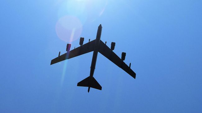 Американский стратегический бомбардировщик Boeing B-52 Stratofortress