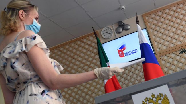 Подготовка избирательных участков к голосованию по внесению изменений в Конституцию РФ