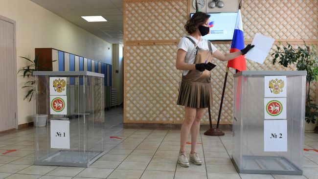 Подготовка избирательных участков к голосованию по внесению изменений в Конституцию РФ
