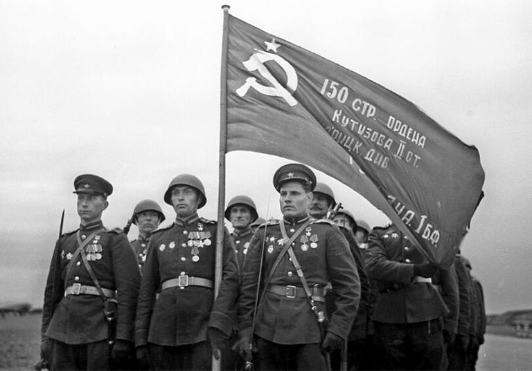 Парад Победы на Красной площади 24 июня 1945 года