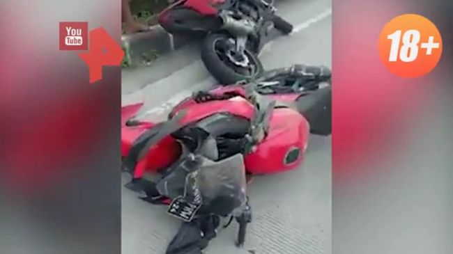 Появилось видео с места смертельного ДТП с 18-летней российской блогершей