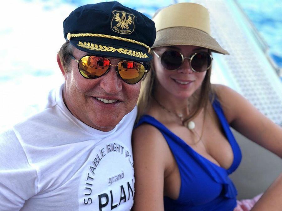 Дмитрий Дибров с супругой