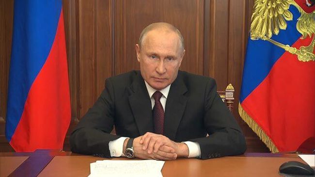 Путин: Мы вырвали у эпидемии время и сохранили человеческие жизни Путин: Мы вырвали у эпидемии время и сохранили человеческие жизни