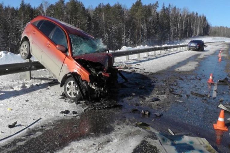 Автомобиль, в котором ехала семья Натальи