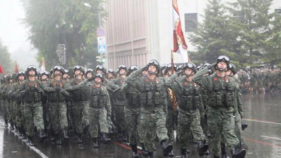 Военный парад Восточного военного округа в Хабаровске Военный парад Восточного военного округа в Хабаровске - РИА Новости, 1920, 09.05.2024