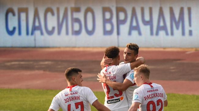Футбол. РПЛ. Матч Арсенал — Спартак
