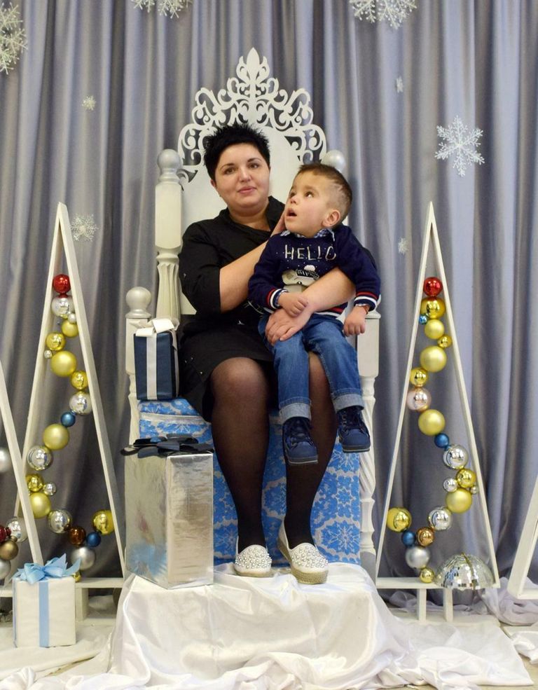 Наталья с сыном Наталья с сыном