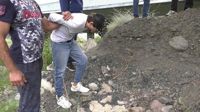 Задержание подозреваемого в терроризме во Владикавказе Задержание подозреваемого в терроризме во Владикавказе