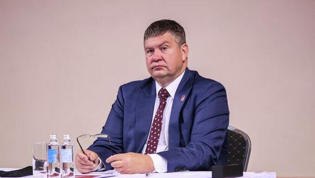 Президент Латвийской федерации хоккея Айгарс Калвитис
