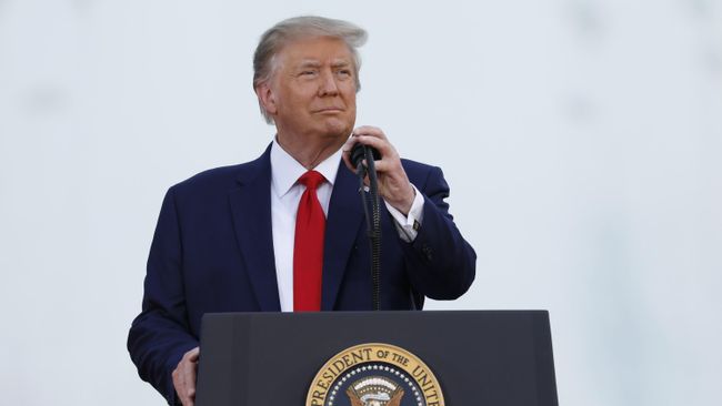Президент США Дональд Трамп выступает в Вашингтоне на праздновании Дня независимости США Президент США Дональд Трамп выступает в Вашингтоне на праздновании Дня независимости США
