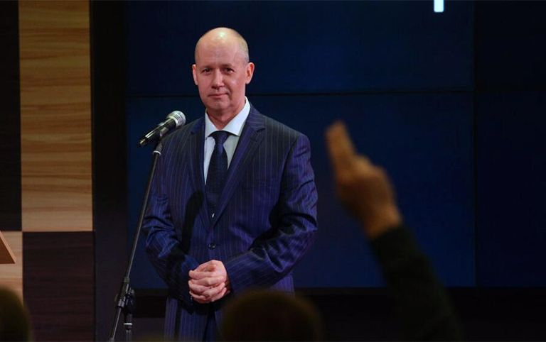Кандидат в президенты Белорусии Валерий Цепкало Кандидат в президенты Белорусии Валерий Цепкало