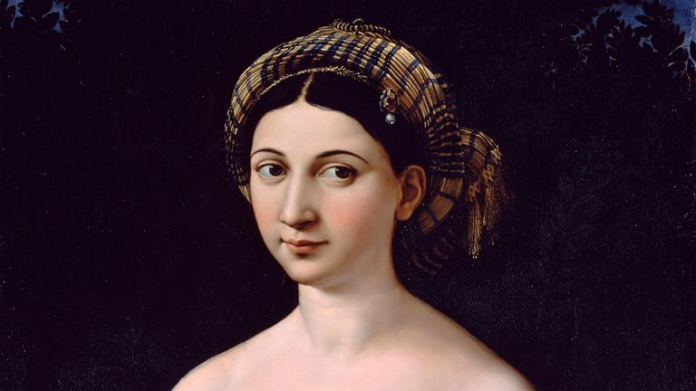 Рафаэль Санти. Форнарина, 1518—1519, Палаццо Барберини, Рим