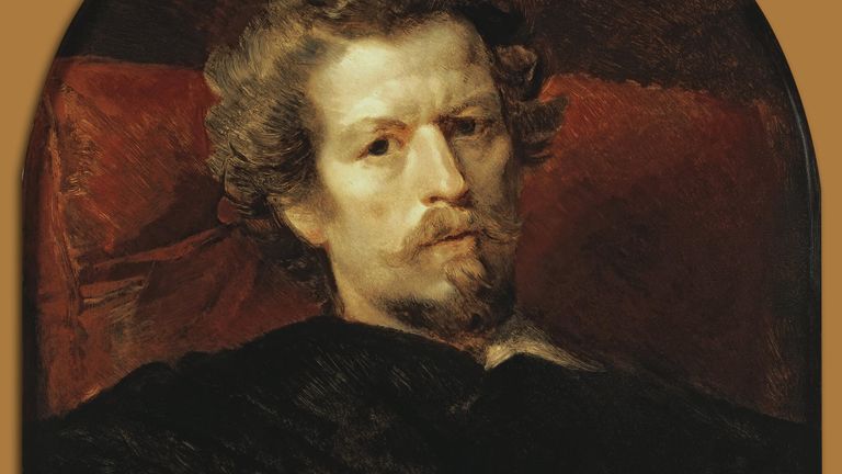 Карл Брюллов. Автопортрет, 1848. Москва, Государственная Третьяковская галерея