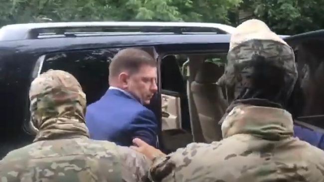 Задержание губернатора Хабаровского края Сергея Фургала Задержание губернатора Хабаровского края Сергея Фургала