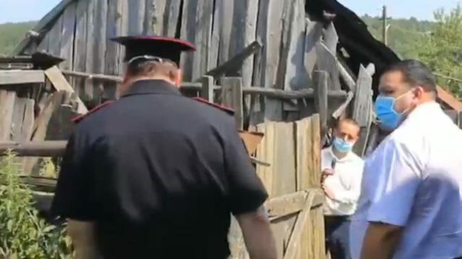 Кадры с места убийства ветерана ВОВ из Башкирии Кадры с места убийства ветерана ВОВ из Башкирии