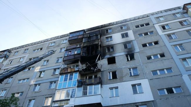 На месте взрыва бытового газа в жилом многоквартирном доме в Нижнем Новгороде На месте взрыва бытового газа в жилом многоквартирном доме в Нижнем Новгороде