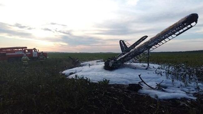 Самолет Ан-2 упал в Нижегородской области Самолет Ан-2 упал в Нижегородской области