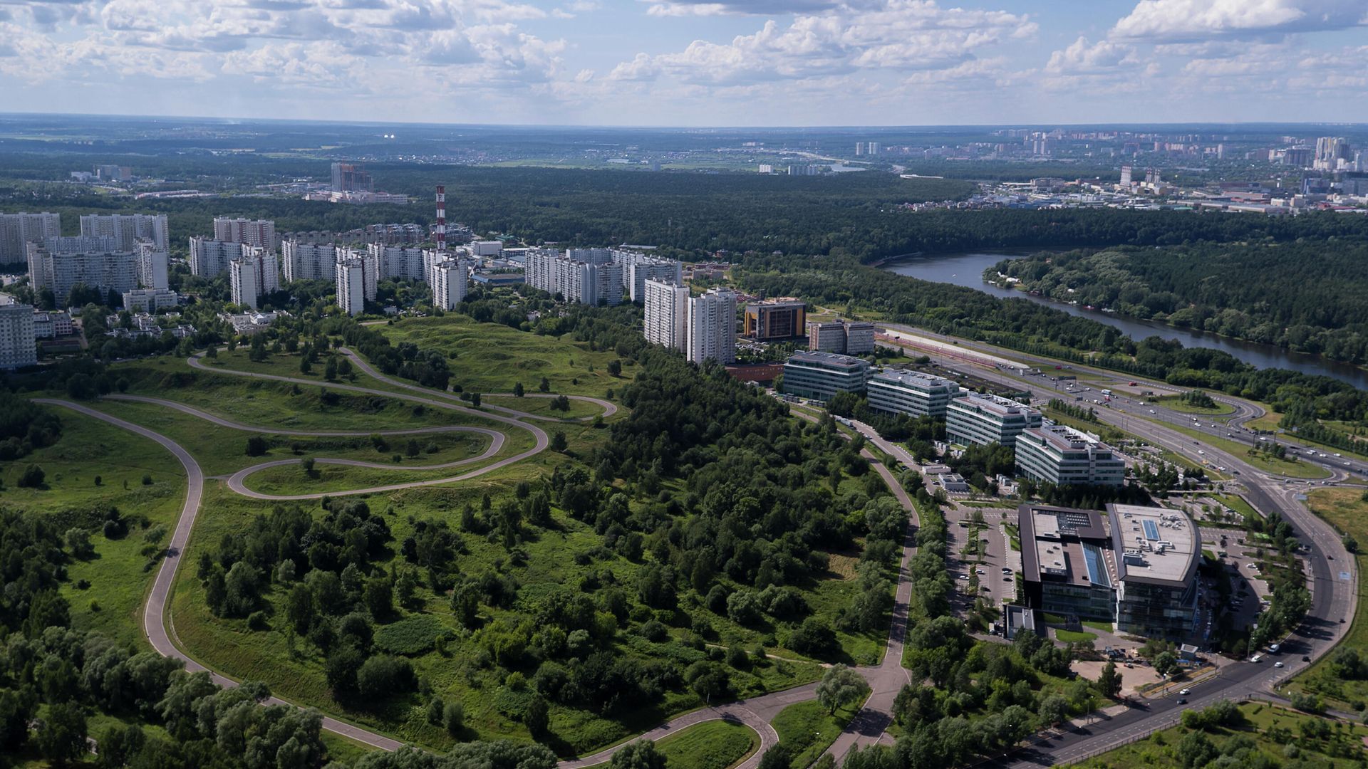 Район Крылатское Район Крылатское - РИА Новости, 1920, 21.07.2025