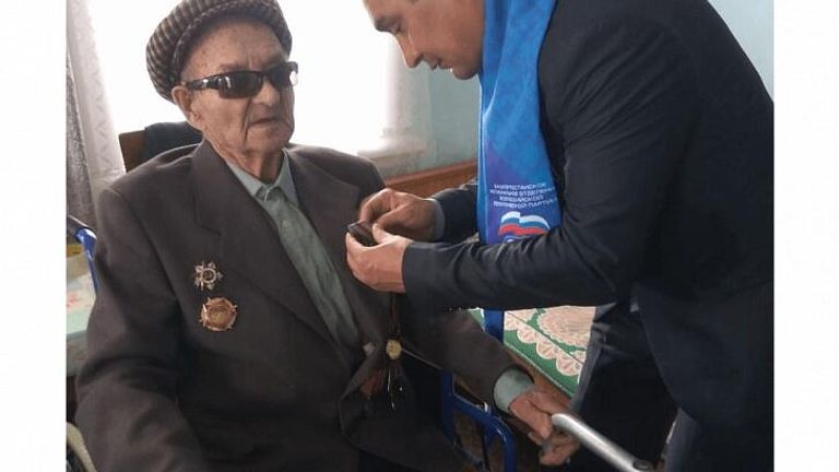 Ветеран Иван Несмеянов 