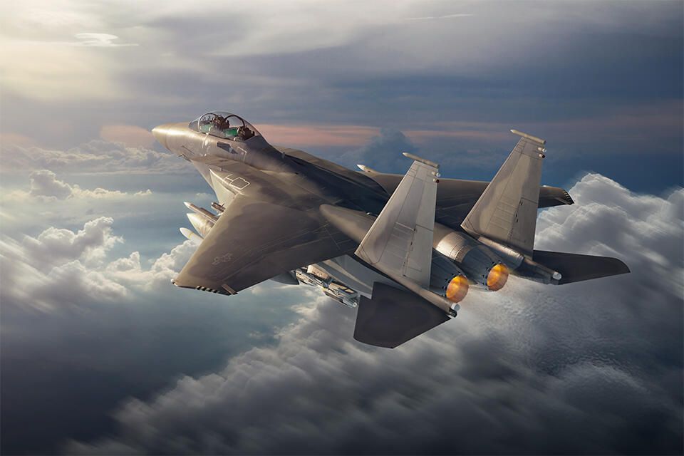 Модернизированный истребитель ВВС США F-15EX Модернизированный истребитель ВВС США F-15EX - РИА Новости, 1920, 10.02.2021