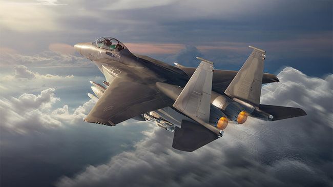 Модернизированный истребитель ВВС США F-15EX Модернизированный истребитель ВВС США F-15EX