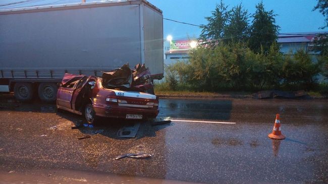 ДТП на Северном шоссе в Красноярске ДТП на Северном шоссе в Красноярске