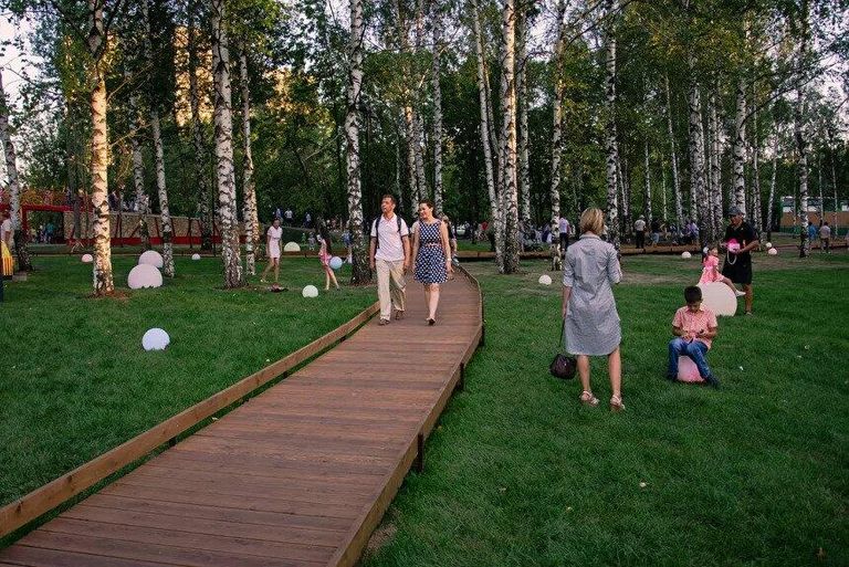 Центральный городской парк СемьЯ в Нижнекамске