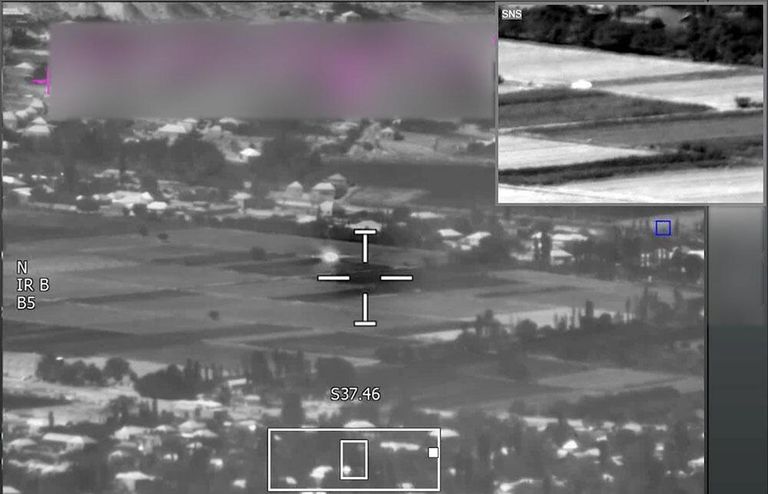 Долговременная огневая точка вооруженных сил Армении, уничтоженная Минобороны Азербайджана Долговременная огневая точка вооруженных сил Армении, уничтоженная Минобороны Азербайджана