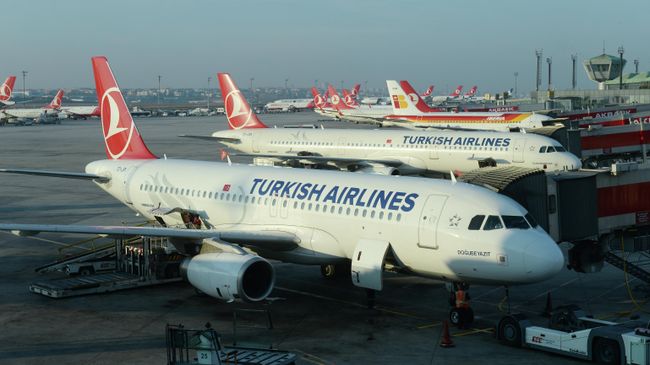 Самолеты авиакомпании Turkish Airlines