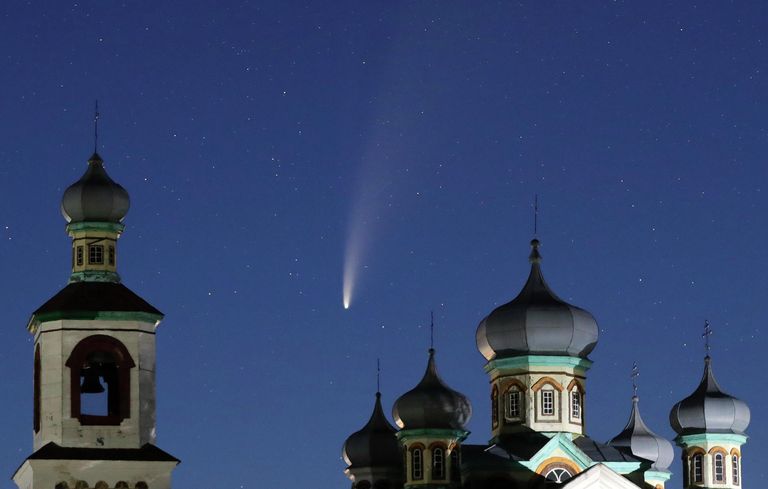 Комета C/2020 F3 пролетает над Белоруссией Комета C/2020 F3 пролетает над Белоруссией