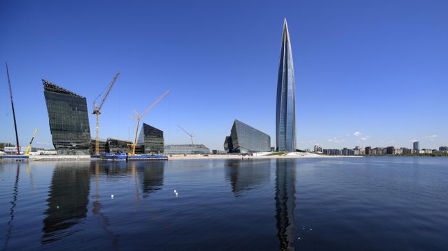  Лахта-центр в Санкт-Петербурге