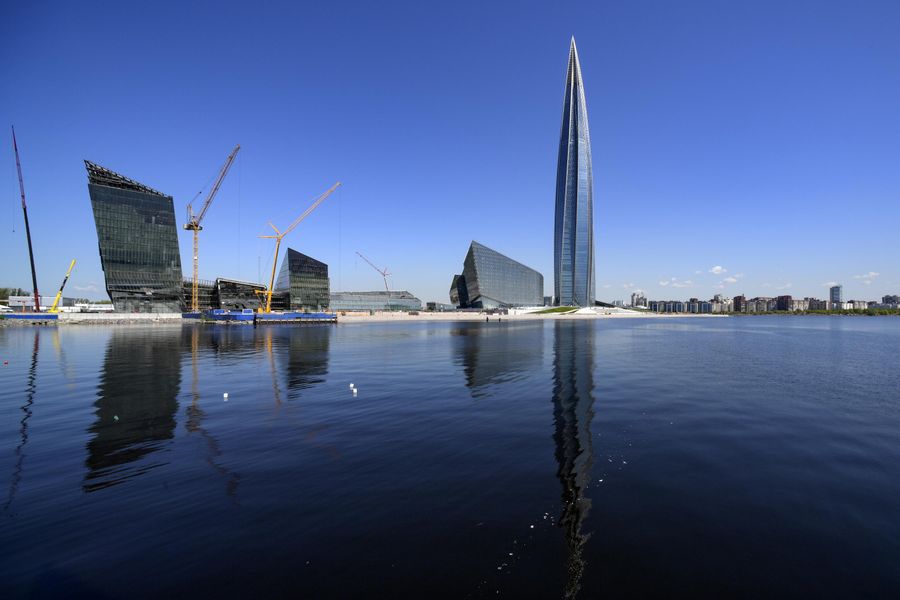  Лахта-центр в Санкт-Петербурге