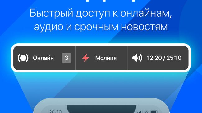 Новое приложение РИА на платформе IOS для iPhone