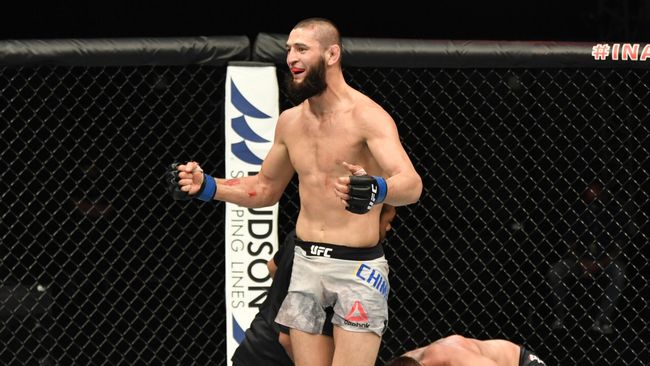 Боец MMA Хамзат Чимаев Боец MMA Хамзат Чимаев