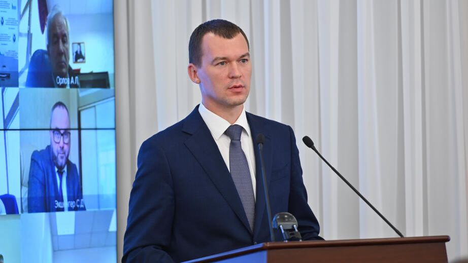 Врио губернатора Хабаровского края Михаил Дегтярёв Врио губернатора Хабаровского края Михаил Дегтярёв - РИА Новости, 1920, 28.09.2020