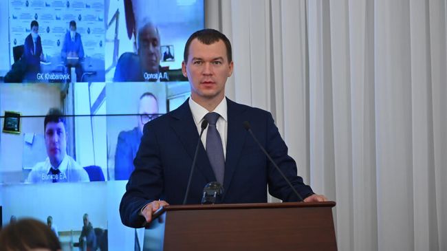 Врио губернатора Хабаровского края Михаил Дегтярёв Врио губернатора Хабаровского края Михаил Дегтярёв