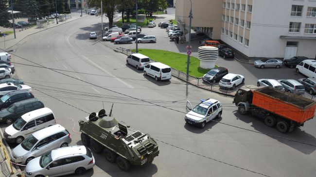 Военная техника в Луцке Военная техника в Луцке