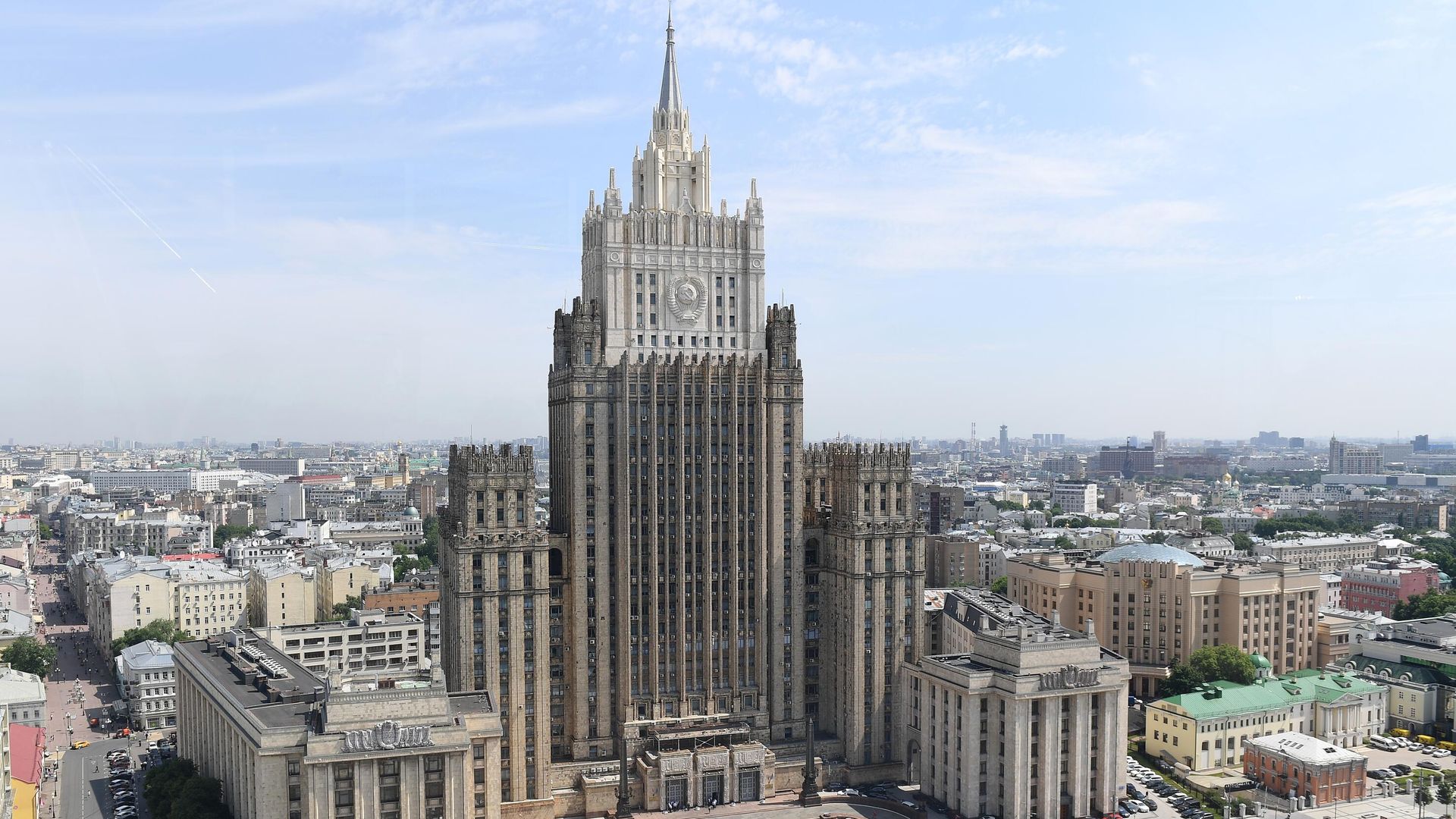 Здание Министерства иностранных дел России Здание Министерства иностранных дел России - РИА Новости, 1920, 03.09.2020