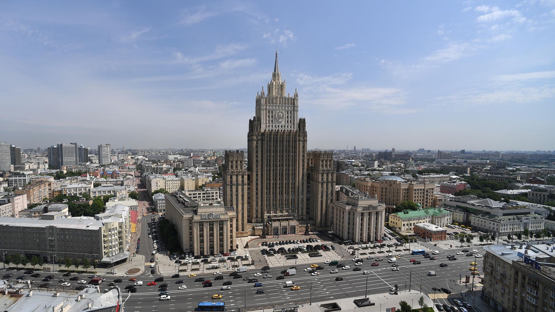 Здание Министерства иностранных дел России - РИА Новости, 1920, 20.10.2020