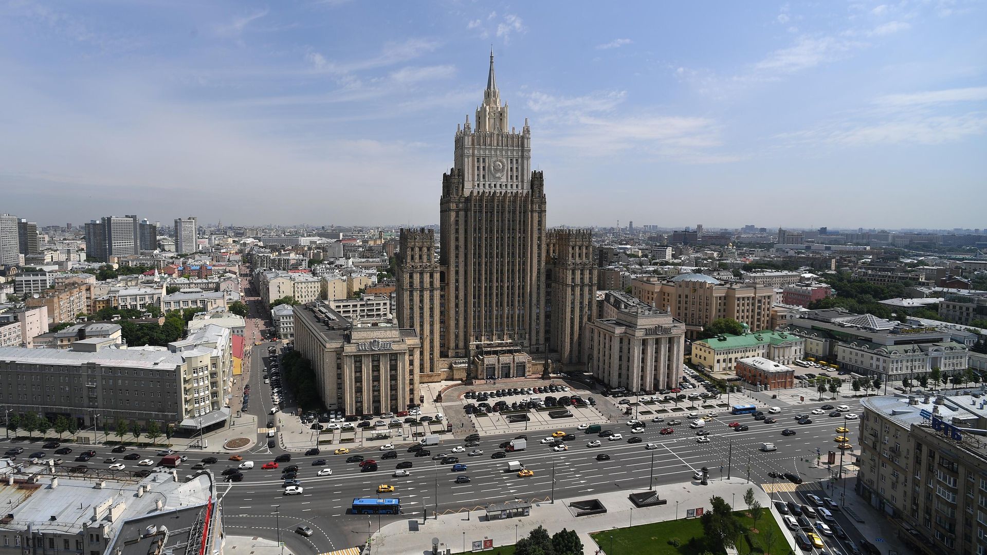 Здание Министерства иностранных дел России Здание Министерства иностранных дел России - РИА Новости, 1920, 29.10.2020