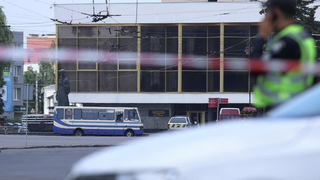 Захват заложников в Луцке Захват заложников в Луцке