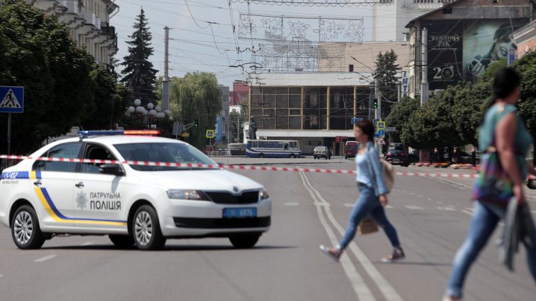 Захват заложников в Луцке Захват заложников в Луцке
