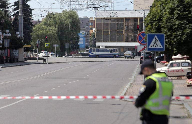 Захват заложников в Луцке Захват заложников в Луцке
