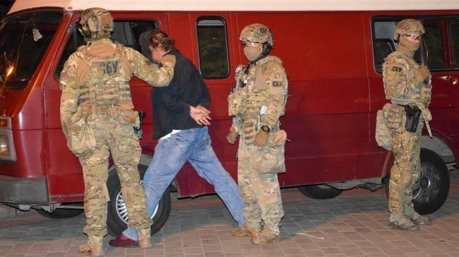 Задержанный в Луцке террорист Задержанный в Луцке террорист